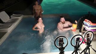 Hardcore Sexy Tub trio Ashlyn Peaks Becca Blair WCA Productions