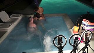 Hardcore Sexy Tub trio Ashlyn Peaks Becca Blair WCA Productions