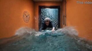 The female scientist(AI generated video)