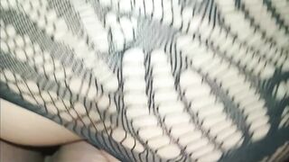 Morocha follando con crossdresser