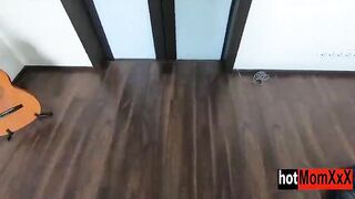 My stepmother is delighted with my knob and allows me to ejaculate inside her