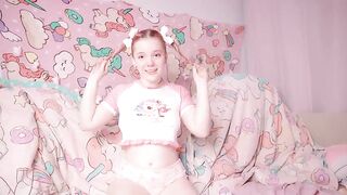 Barely Legal 18yo Small Teen Loves Showing Off Her Cute Princess Panties And Pink Cunt Online
