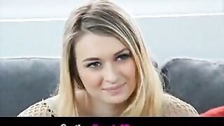 CastingCouchX Fantastic Natural Titties Screwed
