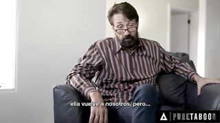 PURE TABOO Riley Star Would Definitely Fuck Her Stepdad To Make Him Feel Better - SPANISH SUBTITLES