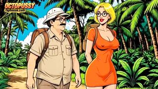 Cuckold Watches His Young Wife Get Fucked by an Old African Guy