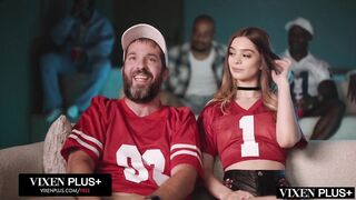 VIXENPLUS Molly Little Banged In 6 BBC Group sex