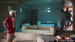 VIXENPLUS Molly Little Banged In 6 BBC Group sex