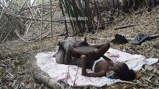 Wife MAKING LOVE INTIMATELY with her chap, body to body, A CONNECTION WITH NATURE
