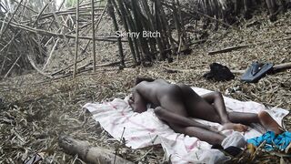 Wife MAKING LOVE INTIMATELY with her chap, body to body, A CONNECTION WITH NATURE
