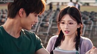 [AI-generated] Love stories of university girls: Xiaoyi Past Chapter Part 1