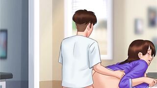 Summertime Saga - scenes with Debbie DUBBED part 2