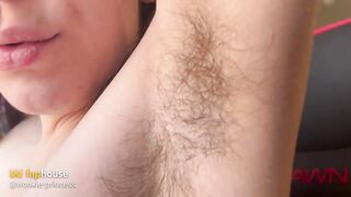 Close up Armpit Sniffing Orgasm