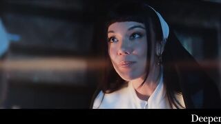 Deeper. Lewd Nun Kenna James Gets A DP Group-sex With 5 Biggest Dicks Airtight Ending In Bukkake