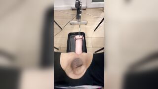 Tirando o estresse do dia com meu vibrador