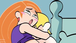 Kim Possible desires to ride her friend's jock