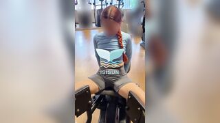 I got horny at the gym and had no choice but to fuck my coach in the gym bathroom