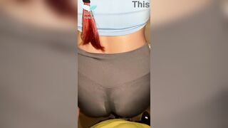 I got horny at the gym and had no choice but to fuck my coach in the gym bathroom
