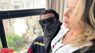Married MILF Fulfills Fantasy of Having Sex with 2 Strangers While Her Cuckolded Husband Watches