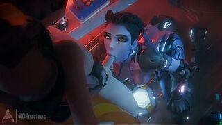 Widowmaker (Overwatch) 3D Compilation - The Recent Hot Animations