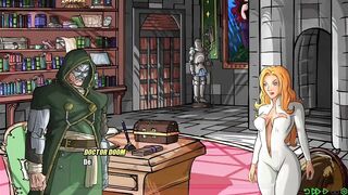 Doom screws Ms Bowen's tight vagina hard - doomination gameplay part 1