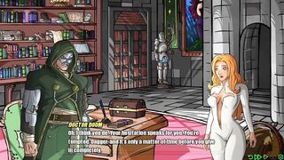 Doom screws Ms Bowen's tight vagina hard - doomination gameplay part 1