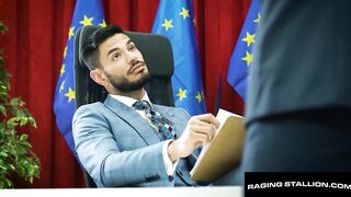 RAGING STUD-HORSE - Office Hours Over - Nico Zetta & Lazzarato Massive Dick Action