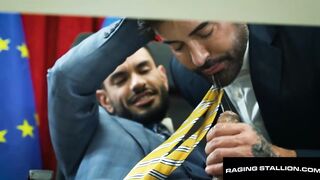 RAGING STUD-HORSE - Office Hours Over - Nico Zetta & Lazzarato Massive Dick Action