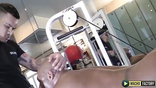 MachoFactory: Security Guard On Duty Pablo Bravo Pounds Black Hunk Leo Donato