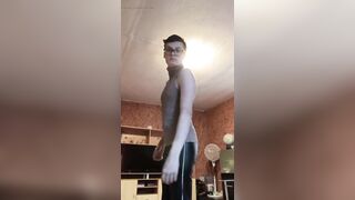 Before And After Wearing Hip Pads