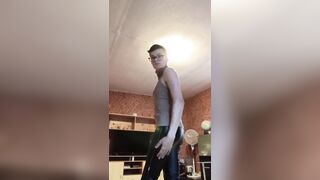 Before And After Wearing Hip Pads