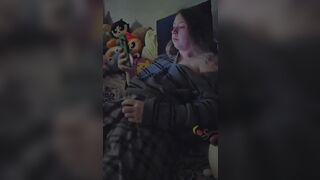 Trans Cutie Masturbating to Porn