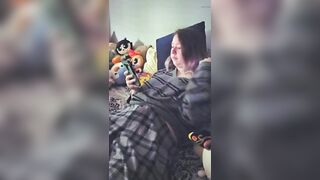 Trans Cutie Masturbating to Porn