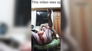 A Russian gay man with a huge butt spread his legs so that this chab could be thoroughly banged in the ass!