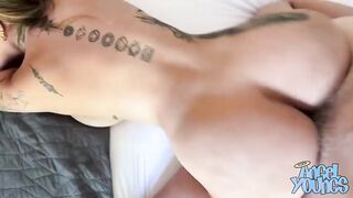 Hot Big Titty StepSis Craves to Help Incel StepBro - Gal Youngs -