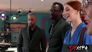 ERIN EVERHEART Takes Freeuse Group sex From Coworkers