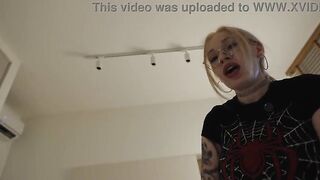 Stepmom In Glasses Sucks Me On The Hotel Sheets