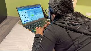 I INTERRUPT MY BEST FRIEND'S HOMEWORK TO FUCK HER