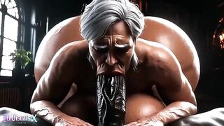 3D Mature GILF Bimbos Worship Gigantic BBC and BWC - Compilation (100% AI Generated)