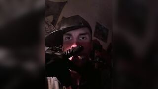 Oregonleatherboy Smokes In Leather: Weaker Mind Stronger Bond