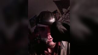 Oregonleatherboy Smokes In Leather: Weaker Mind Stronger Bond