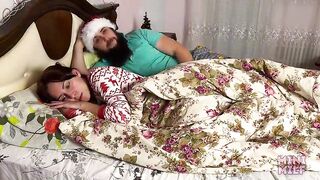 One Daybed, Too Many Secrets! StepMom Shares Bed with StepSon