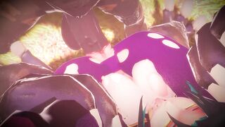 two Mitachurls Bang Hard in Xiao! (Fem xiao) Genshin Impact