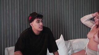 He plays with my butt using his 22cm dick - Anal