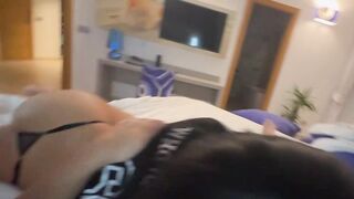 Pov: Big Ass Gal Gets Deep Snatch Fuck Action