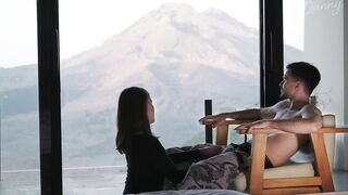 Fellatio-sex with excellent view