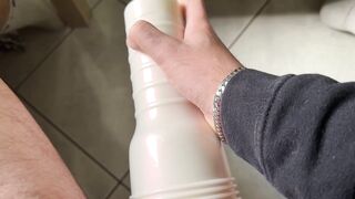 4K Close-Up Fleshlight Fuck With My Big Rod