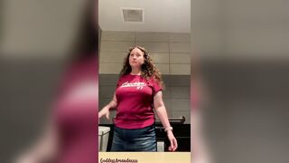 Sexy Wench Pissing in Toilets with no underwear