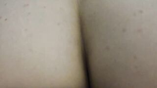 Amateur BBW golden-haired bouncing on penis.