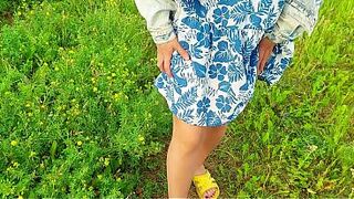 I love walking outside and having multiple orgasms with the Lovense Lush