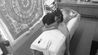 Erotic Massage and Intense Happy Ending Caught on Camera
